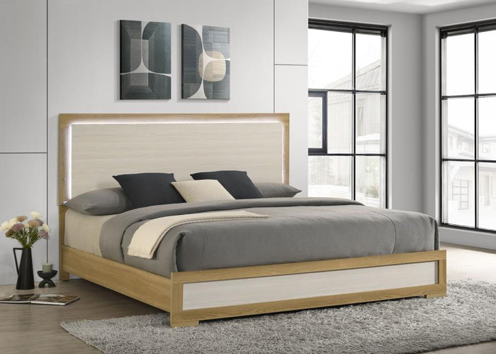 Hyland - Panel Bed LED Headboard