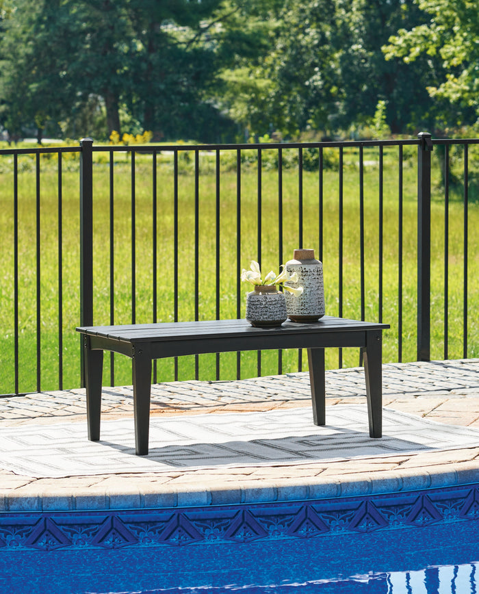 Hyland Wave - Rectangular Cocktail Table by Signature Design by Ashley® | Bel Furniture