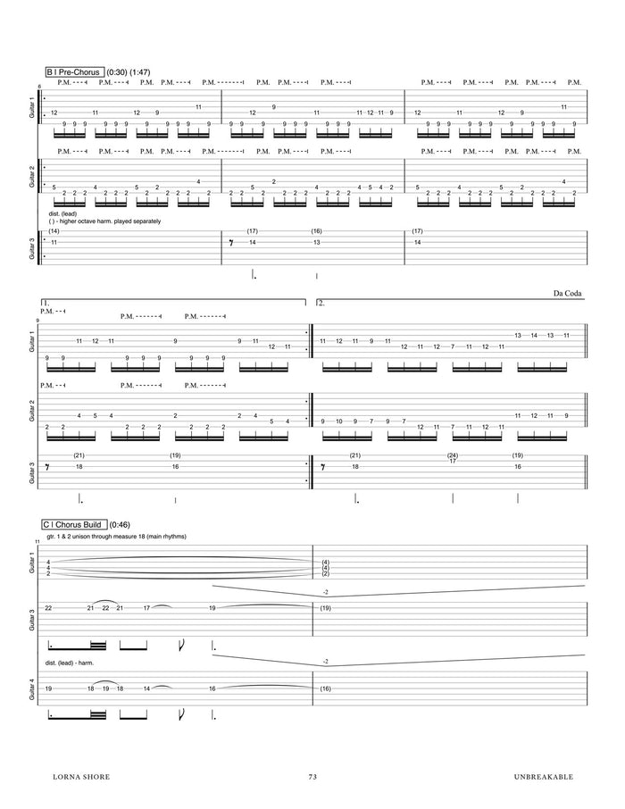 Printed Guitar Book, Digital Guitar Book