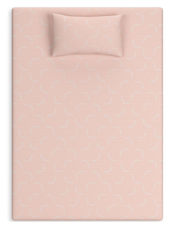 Ikidz Coral - Mattress And Pillow Set of 2 by Sierra Sleep® by Ashley | Bel Furniture
