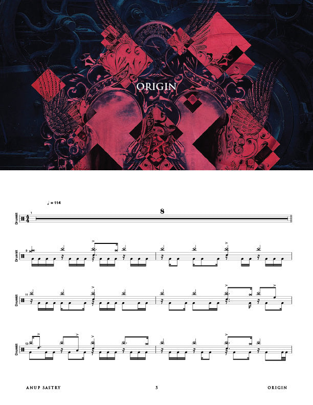 Printed Drum Book, Digital Drum Book