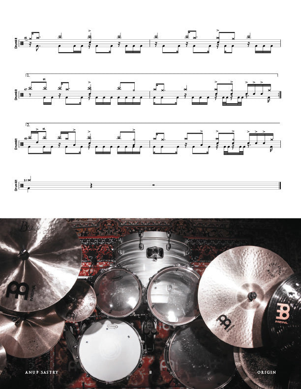 Printed Drum Book, Digital Drum Book