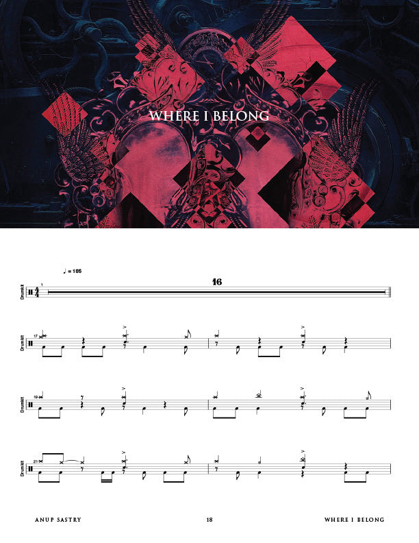 Printed Drum Book, Digital Drum Book