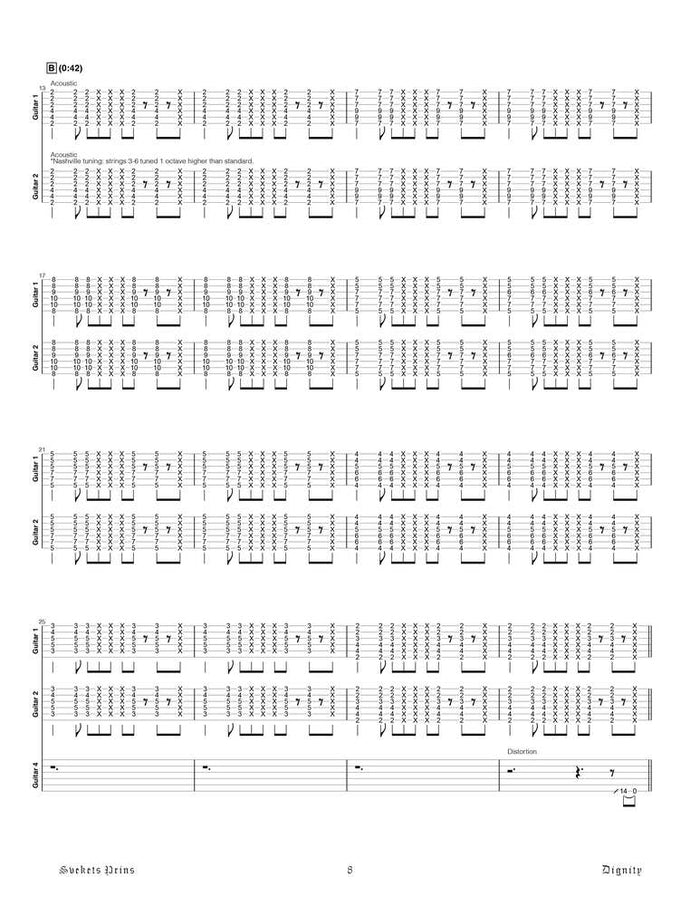 Printed Guitar Book, Digital Guitar Book