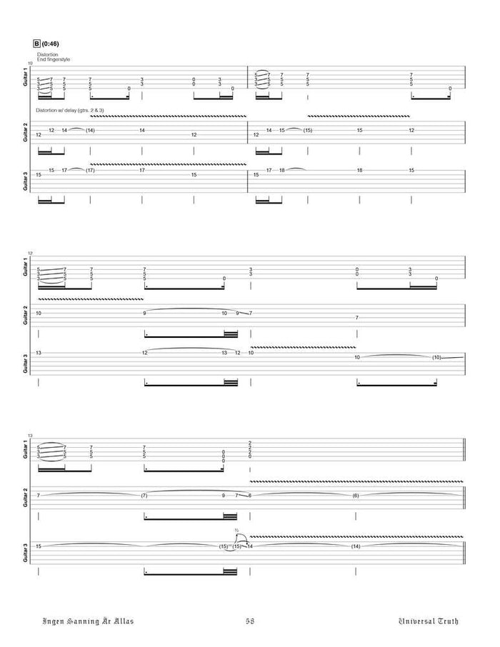 Printed Guitar Book, Digital Guitar Book