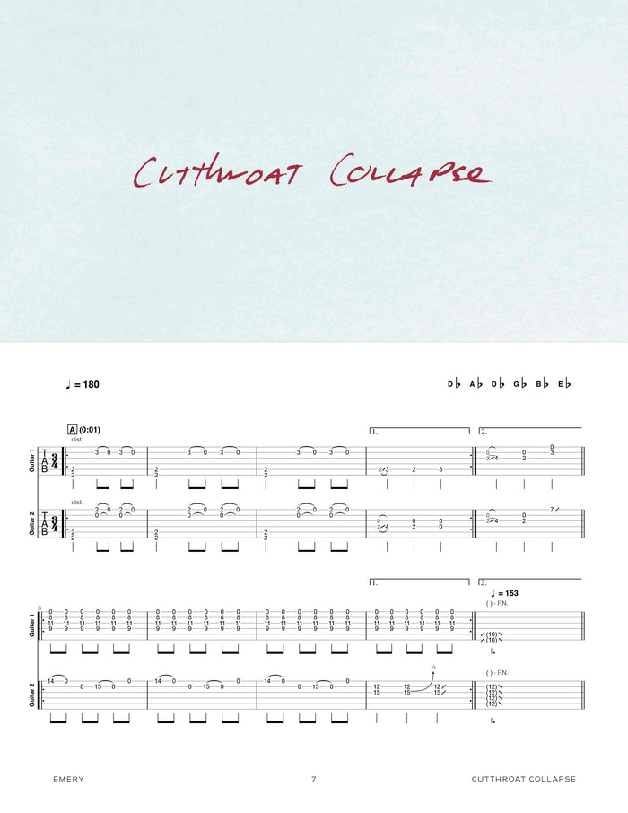 Printed Guitar Book, Digital Guitar Book