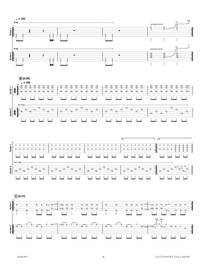 Printed Guitar Book, Digital Guitar Book