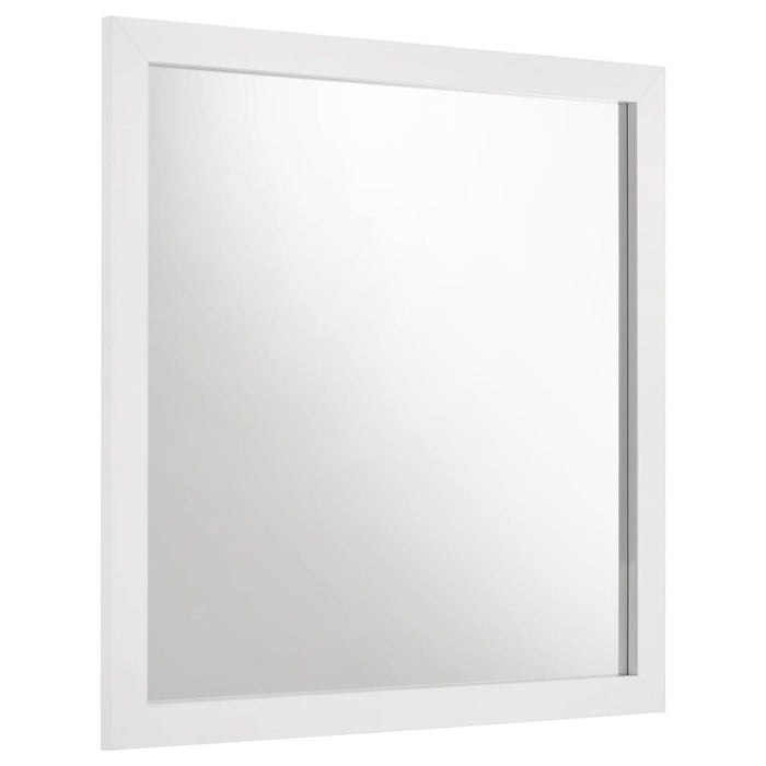 Ines Dresser Mirror Holographic White High Gloss