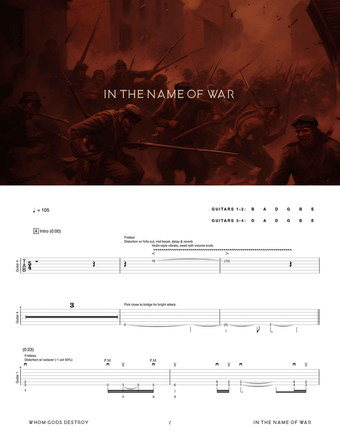 Printed Guitar Book