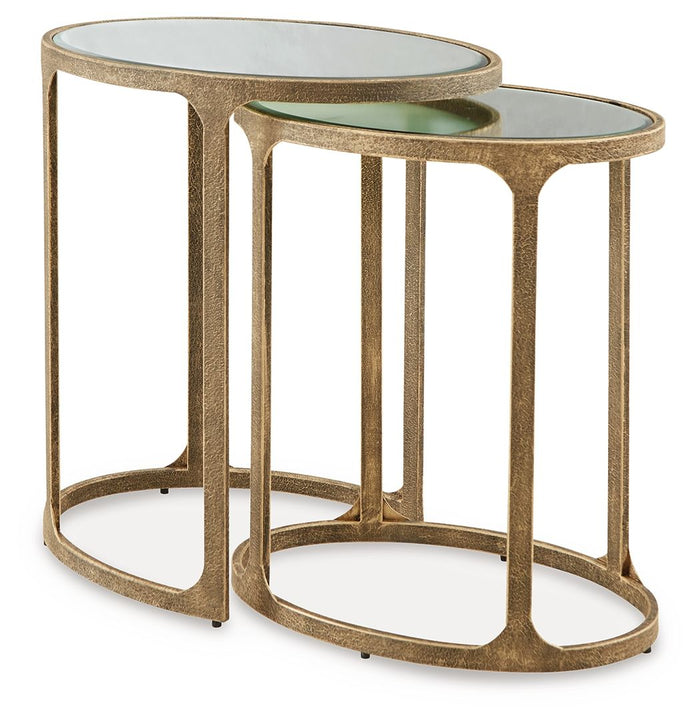 Irmaleigh - Antique Black - Accent Table Set (Set of 2) by Signature Design by Ashley® | Bel Furniture