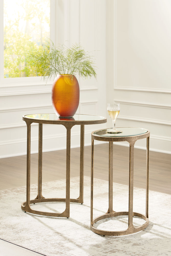 Irmaleigh - Antique Black - Accent Table Set (Set of 2) by Signature Design by Ashley® | Bel Furniture