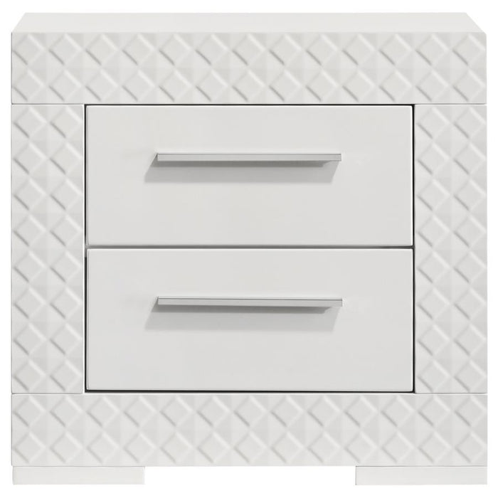 Ives - 2-Drawer Nightstand Bedside Table