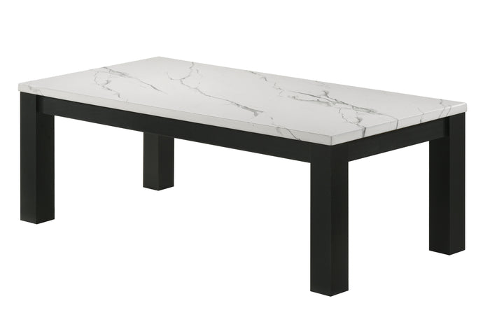 Ivy 3-Pk Faux Marble White Cocktail Set