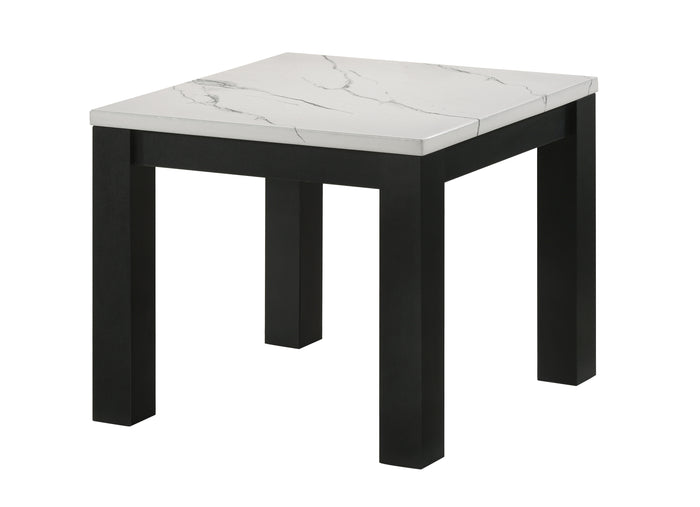 Ivy 3-Pk Faux Marble White Cocktail Set