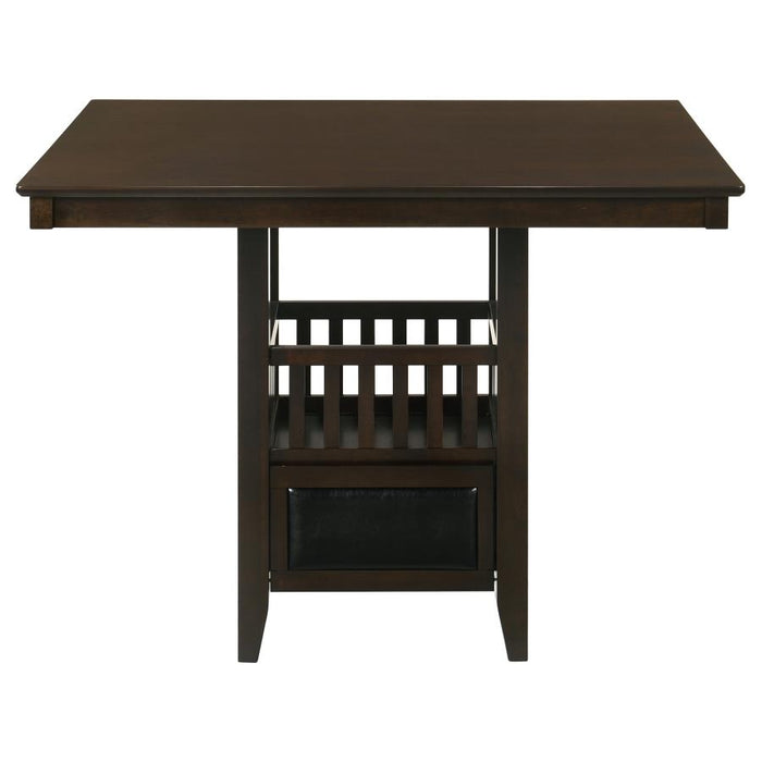 Jaden - Square Counter Height Dining Table - Espresso