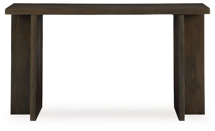 Jalenry - Grayish Brown - Console Sofa Table by Signature Design by Ashley® | Bel Furniture
