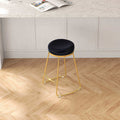 Jane - 26" Mid-Century Modern Luxury Upholstered Stool - view 2