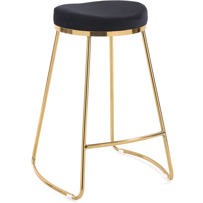 Jane - 26" Mid-Century Modern Luxury Upholstered Stool - view 4