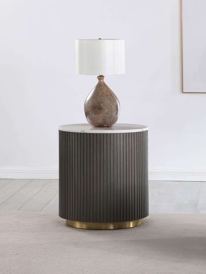 Jason - Round Marble Top Table