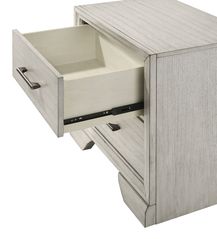 Jaymes Night Stand White Mist
