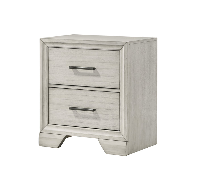 Jaymes Night Stand White Mist