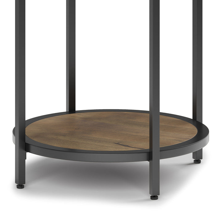 Jenna - Handcrafted Round Side Table - view 3