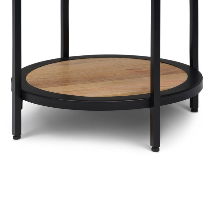 Jenna - Handcrafted Round Side Table - view 7
