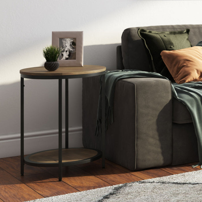 Jenna - Handcrafted Round Side Table - view 8