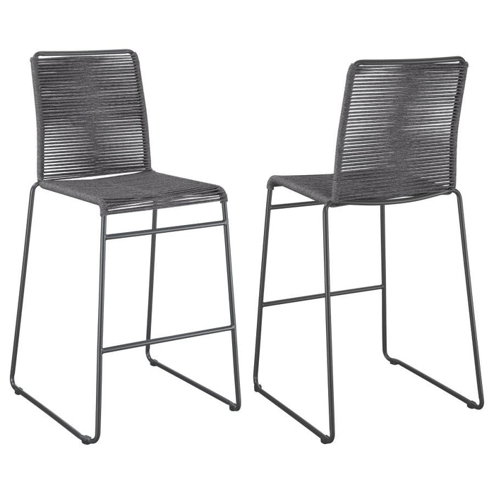 Jerome Woven Rope Metal Chair (Set of 2)
