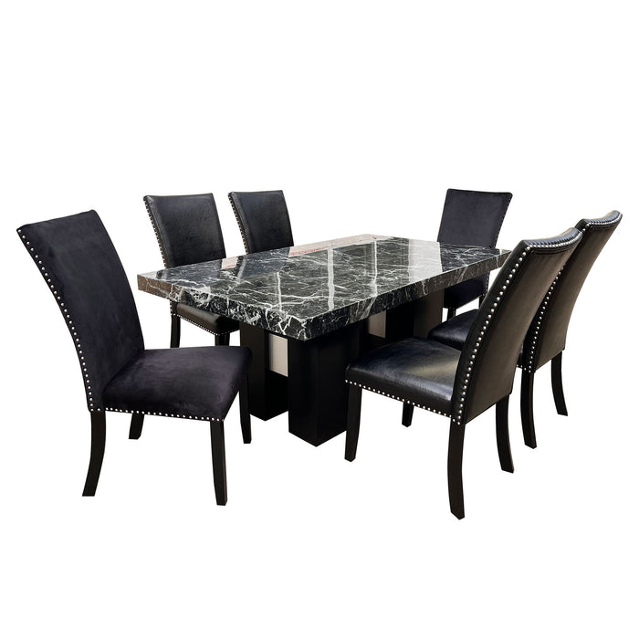 Jhoanna - Dining Chairs (Set of 2) - Black - view 2