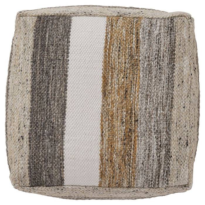 Josalind - Multi - Pouf by Signature Design by Ashley® | Bel Furniture