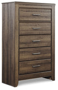 Juararo - Dark Brown - Five Drawer Chest by Signature Design by Ashley® | Bel Furniture
