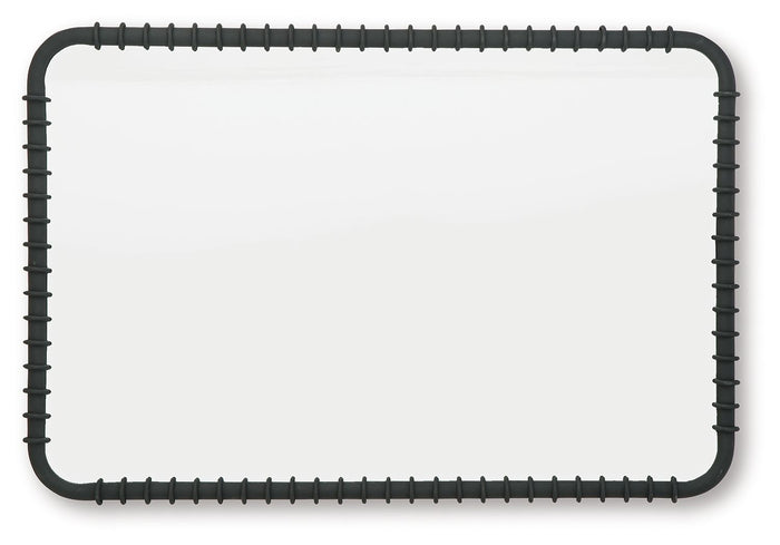 Judlow - Accent Mirror - Black - view 2