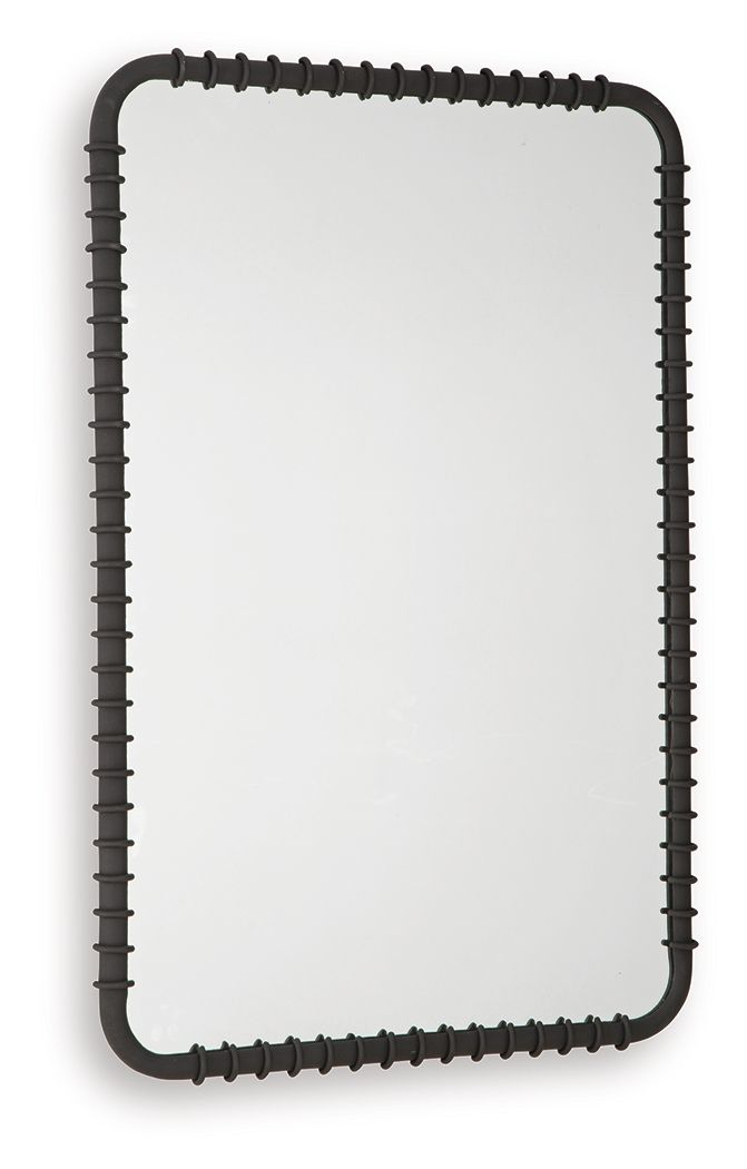 Judlow - Accent Mirror - Black - view 6