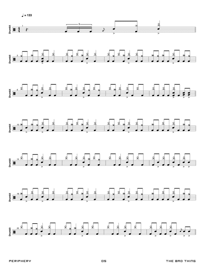 Printed Drum Book, Digital Drum Book