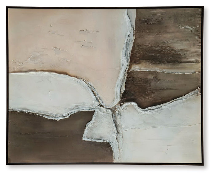 Junward - Brown / Tan / White - Wall Art by Signature Design by Ashley® | Bel Furniture