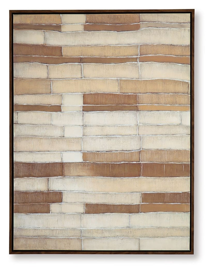 Kalanmore - Brown / Tan / White - Wall Art by Signature Design by Ashley® | Bel Furniture