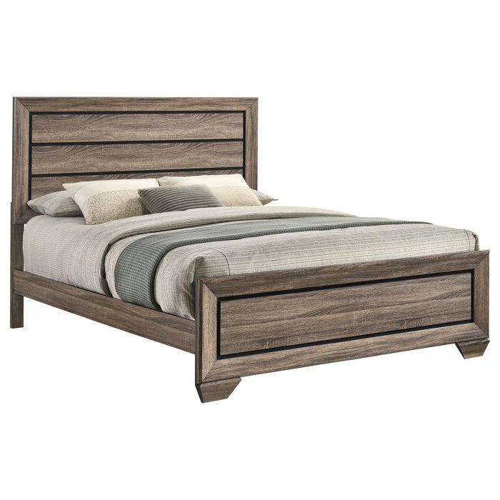 Kauffman - Wood Panel Bed