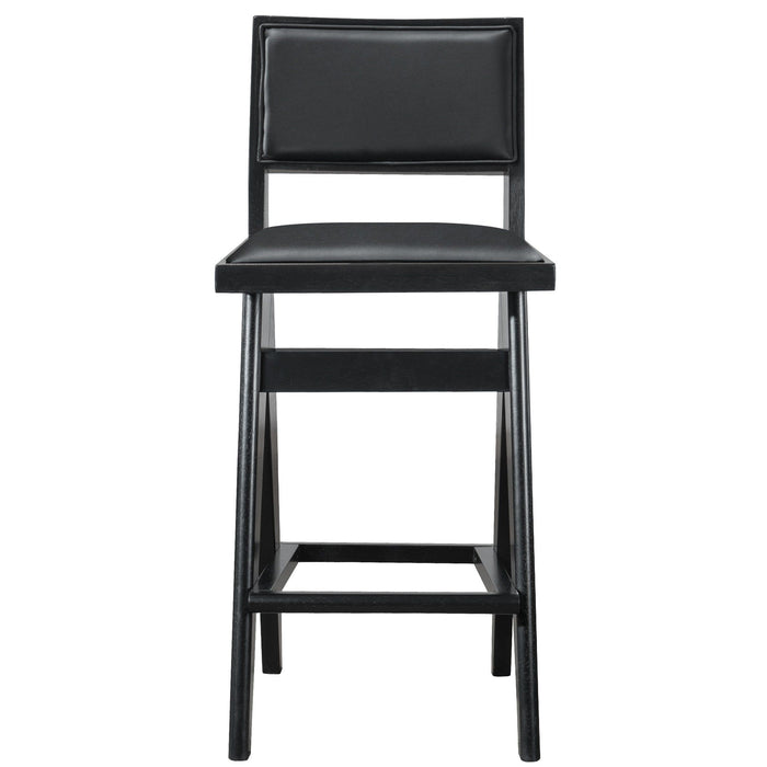 Keira - Bar Stool (Set of 2) - Black by Ashcroft Furniture | Bel Furniture