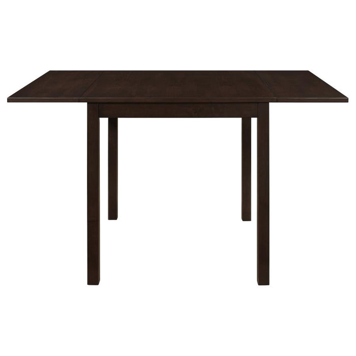 Kelso - 3 Piece Drop Leaf Dining Table Set - Cappuccino
