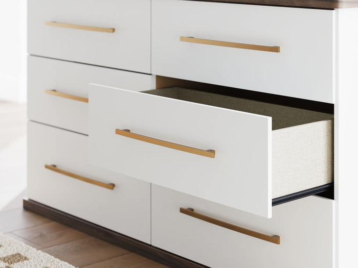 Kendanport - Six Drawer Dresser - view 8