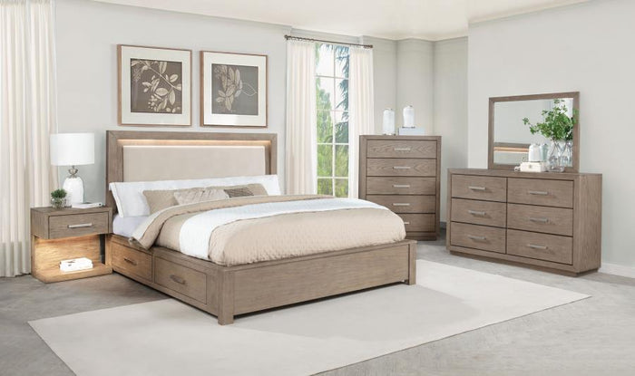 Kenora - Dresser Mirror - Barley Brown