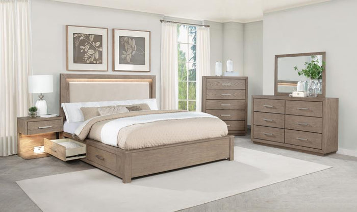 Kenora - Dresser Mirror - Barley Brown