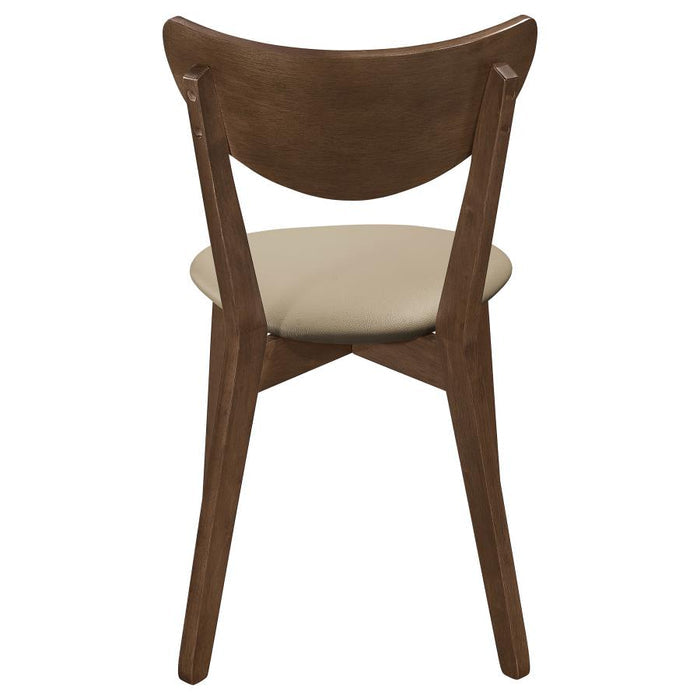 Kersey - Curved Wood Dining Side Chair (Set of 2) - Chestnut