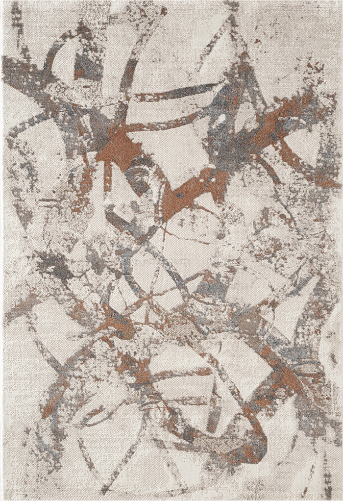 .Kiana Multi Power-Loomed Area Rug 6' 6" x 9' 0"