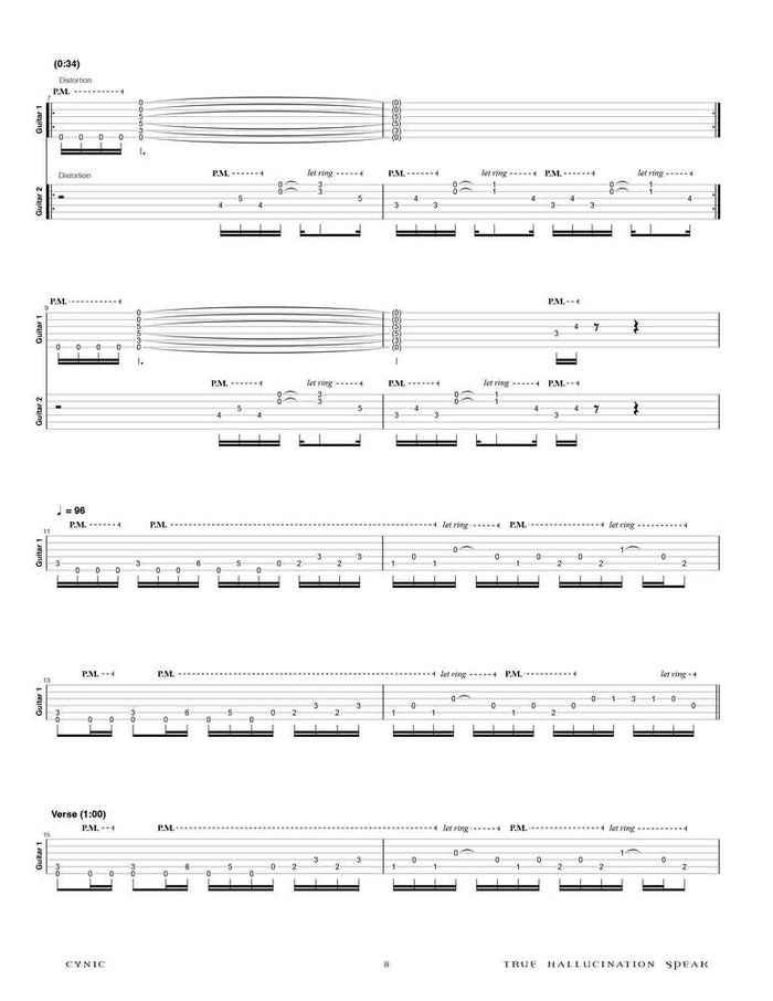 Printed Guitar Book, Digital Guitar Book