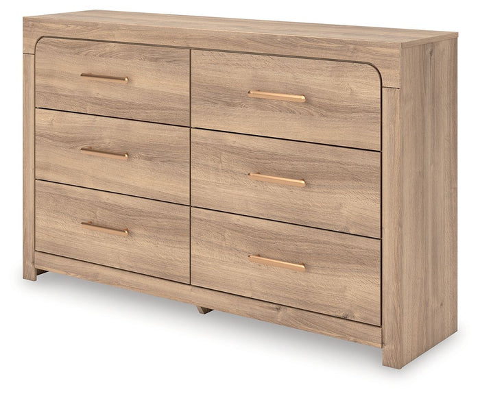 Kinlanni - Six Drawer Dresser - view 8
