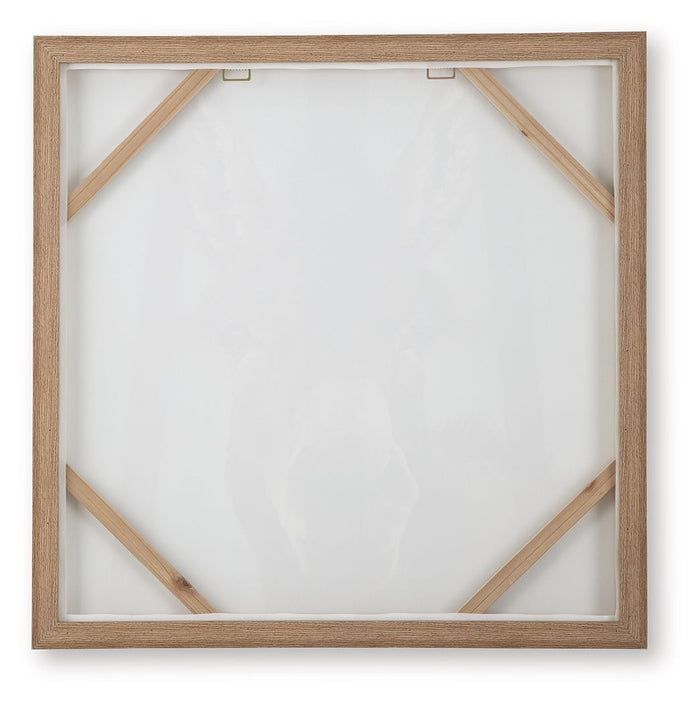 Landerton - Wall Art - Brown / Blue / White - view 6