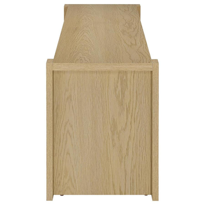Laurelton - 60" 2-Door TV Stand Media Console - Light Oak