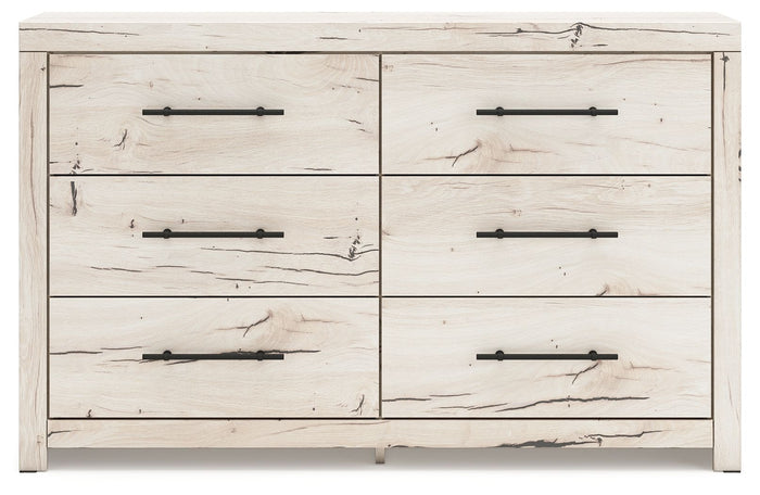 Lawroy - Light Natural - Six Drawer Dresser by Benchcraft® | Bel Furniture